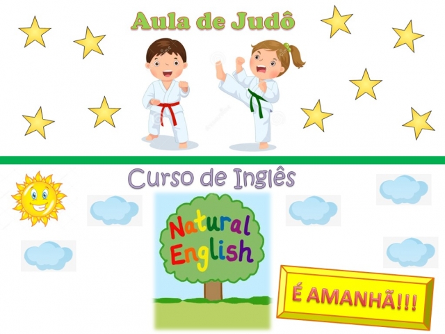 Inicio das aulas - Jud e Curso de Ingls