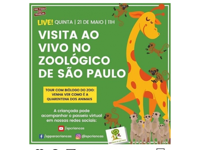 Visita ao Zoolgico de So Paulo!!!