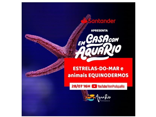 Em casa com o AquaRio  hoje!!!