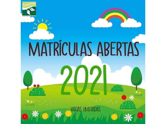 Matrculas Abertas 2021!!!